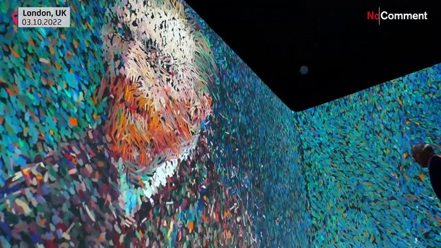Fusion of giant immersive art at new London exhibition