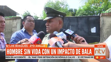 Encuentran hombre sin vida y con impacto de bala