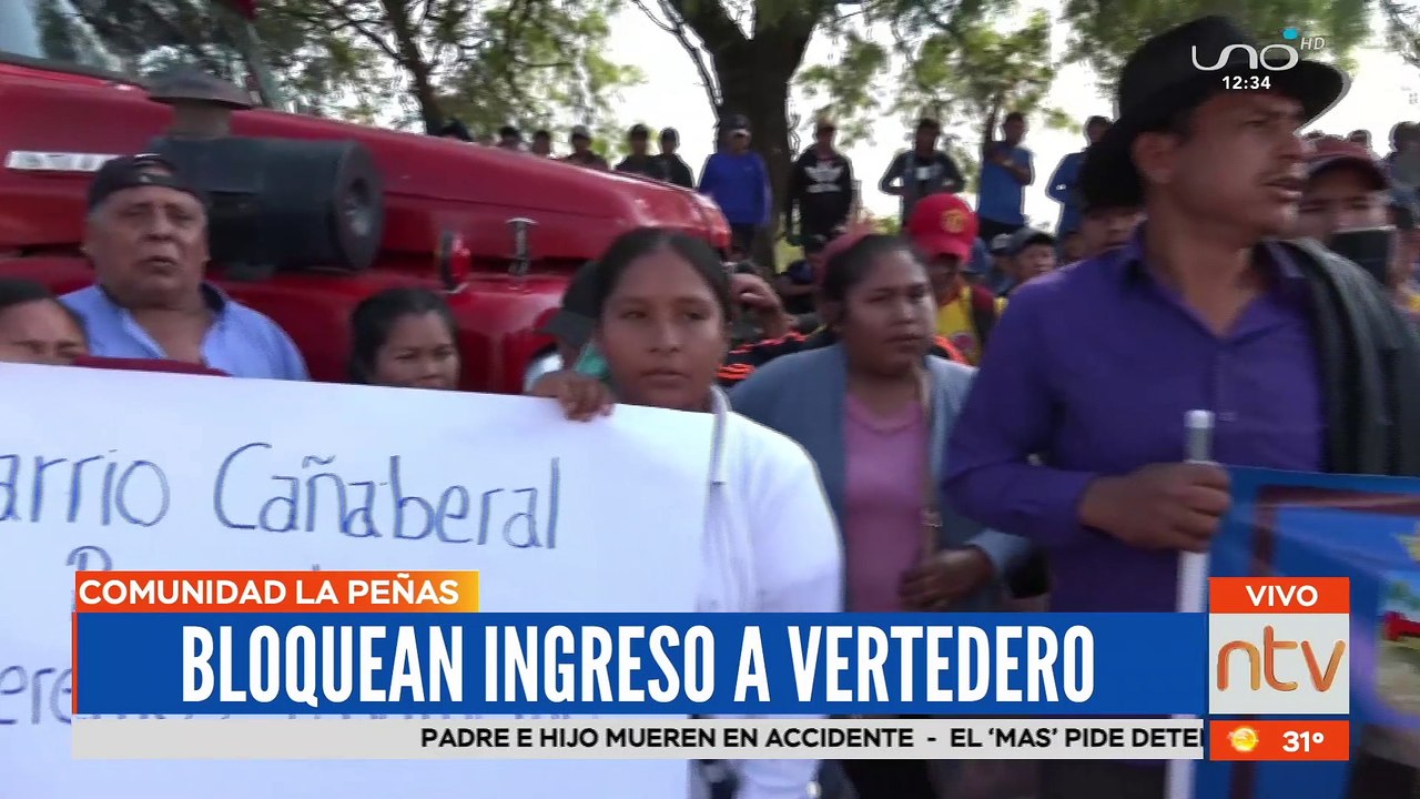 Bloquean el ingreso al vertedero municipal