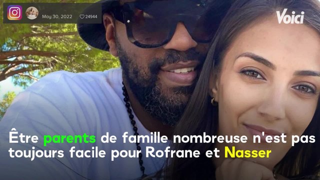 VOICI - On a passé une nuit… : Rofrane Bambara (Familles nombreuses) parle de ses quadruplés qui ne voulaient pas dormir
