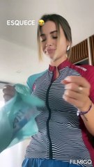 Bruna Gomes recebe entrega misteriosa