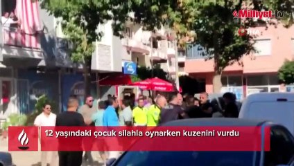 Silahla oyun ölüm getirdi... 12 yaşındaki kuzenini öldürdü