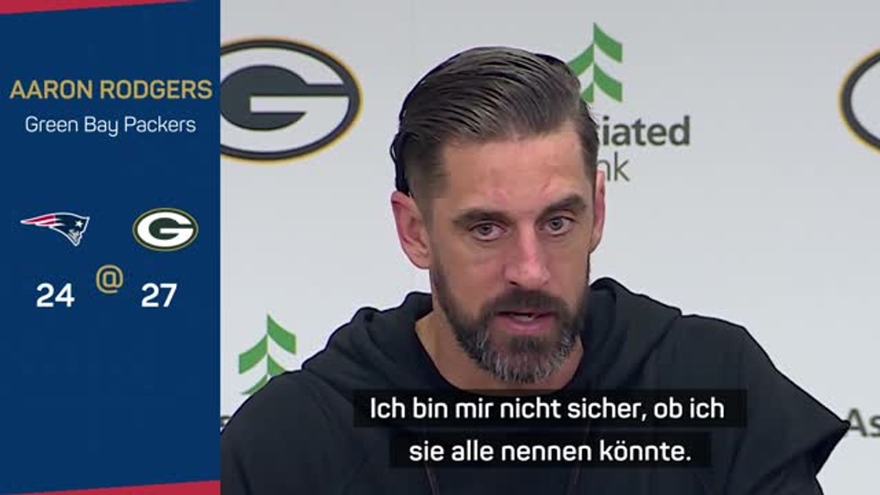 Rodgers nach packers-sieg mitglied im 500er-klub