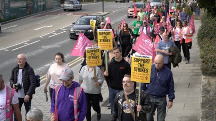 Protesters in Medway demand more government help
