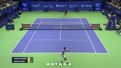Noursoultan - Bautista Agut surprend Auger-Aliassime