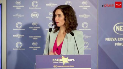 Ayuso asegura que sus primas de Barcelona conocen las comarcas catalanas pero no los ríos de España