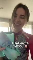 Bruna Gomes teste gravidez