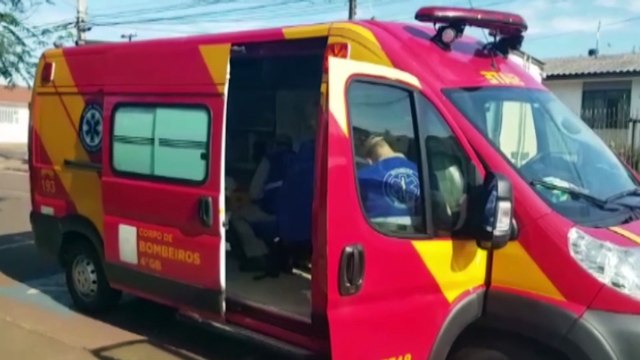 Criança sofre queda e fratura o antebraço no Bairro Periolo