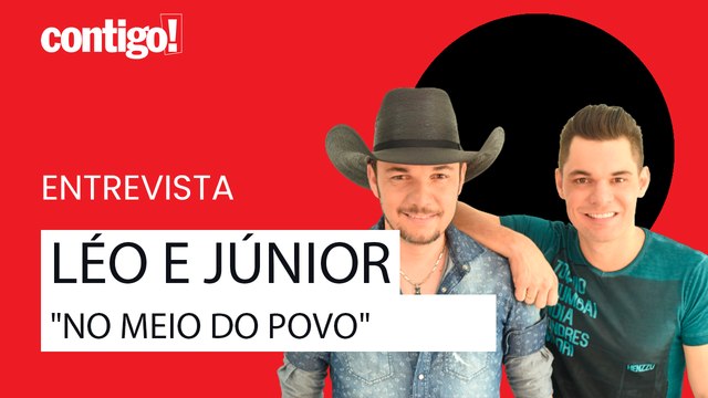 LÉO E JUNIOR CONTAM DETALHES DO NOVO DVD NO MEIO DO POVO E REVELAM PLANOS FUTUROS DA DUPLA