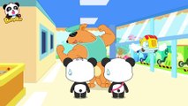 Colored Monsters Catch Baby Panda | Math Kingdom Adventure Episode 1-10 | BabyBus Cartoon part 2