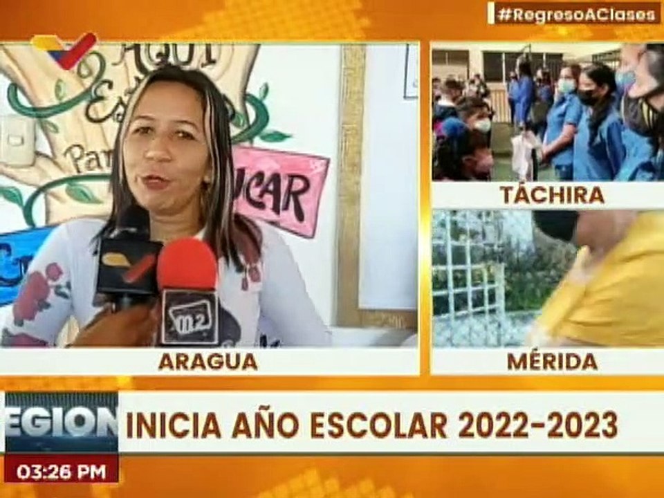 Más de 8 millones de niños, niñas y adolescentes se integran a sus aulas escolares en el edo. Aragua