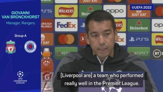 'Liverpool one of the best teams in Europe' - Van Bronckhorst