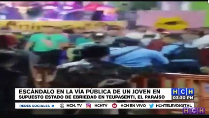 Solo 24 horas estuvo detenido borracho que forcejeó con policías en Teupasenti