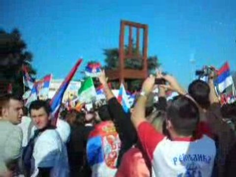 Manifestation pour le Kosovo Serbe - Genève