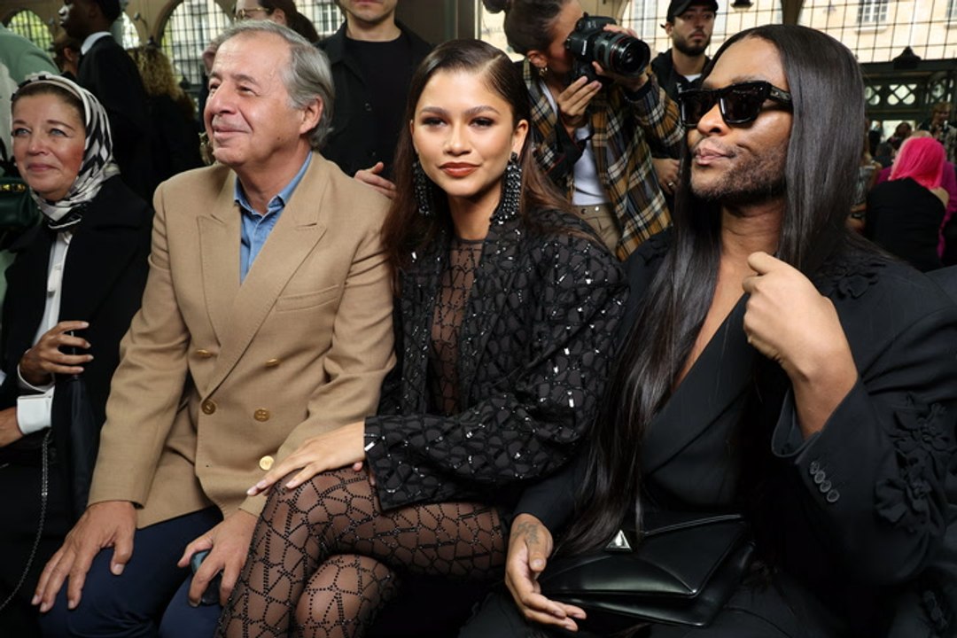 Zendaya hüllenlos: im transparent look sorgt sie für ikonischen fashion-moment