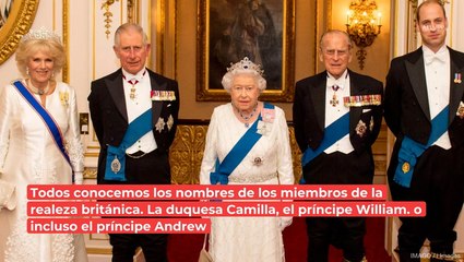 ¡Nada que ver con lo que sabíamos! Los nombres reales y completos de los royals