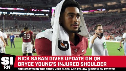 Nick Saban Gives Encouraging Update On Bryce Young