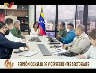 Download Video: Vicepdta. Delcy Rodríguez lidera reunión para evaluar las diversas políticas públicas en el país