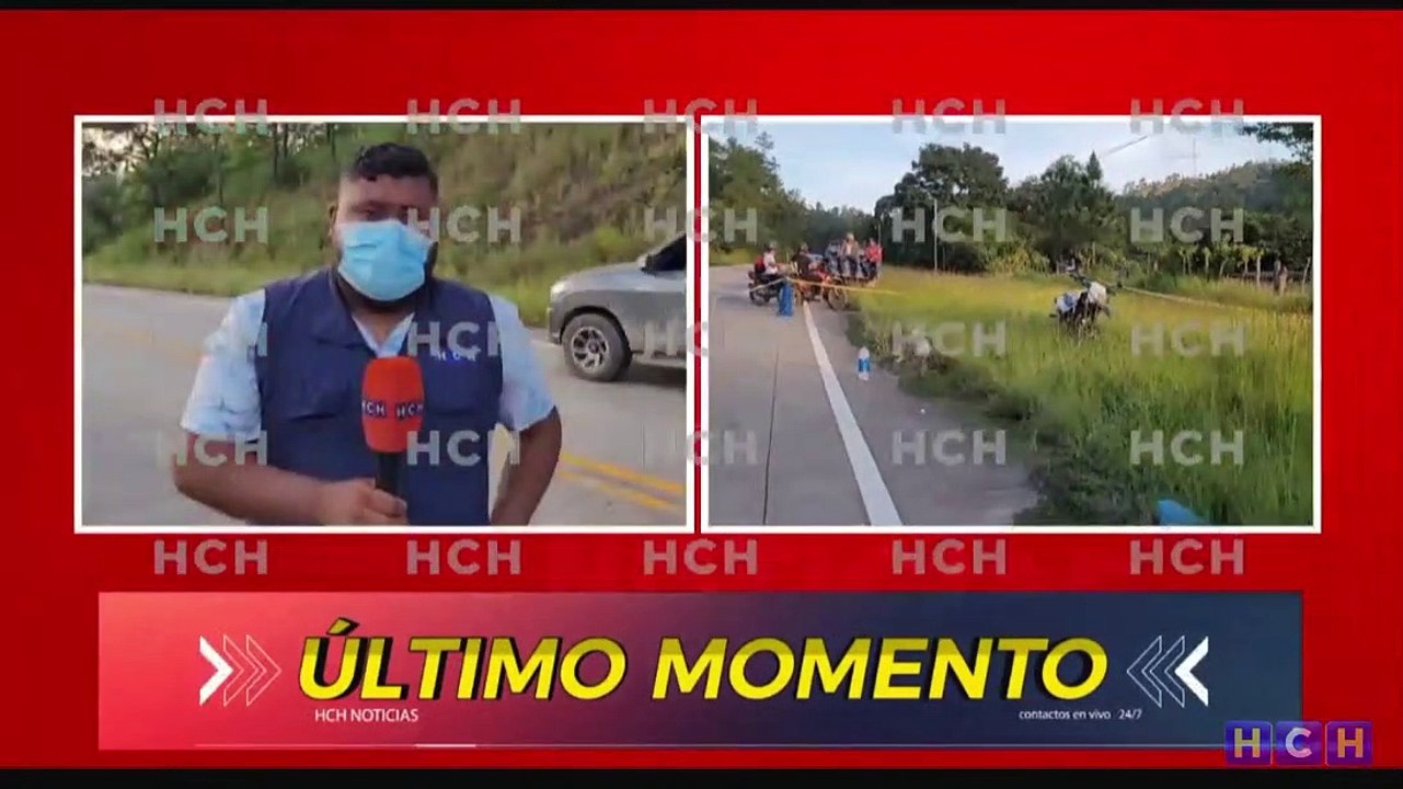 Ultiman a una persona en el sector de El Aguacate, Olancho