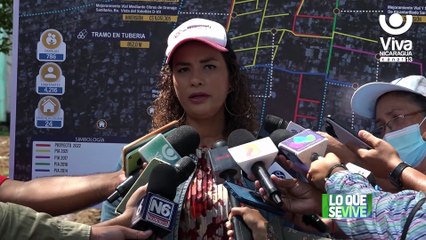 Avanza obra de drenaje sanitario en el barrio Vistas de Xolotlán
