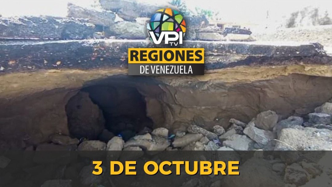 Noticias Regiones de Venezuela hoy - Lunes 03 de Octubre de 2022 | VPItv