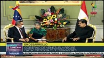 Presidente Nicolás Maduro recibe cartas credenciales de embajador de Egipto en Venezuela