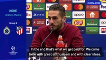 Atleti players confident ahead of Brugge clash- Koke