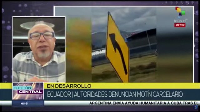 Autoridades ecuatorianas denuncian amotinamiento en centro de detención