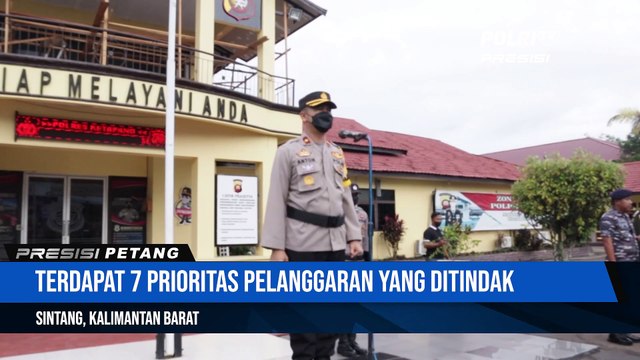 Operasi Zebra Kapuas, Wakapolres Sintang Jelaskan 7 Prioritas Pelanggaran