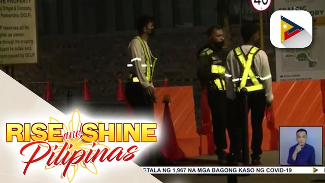 Bahagi ng Meralco Avenue, isinara na simula kagabi para bigyang-daan ang Metro Manila Subway Project