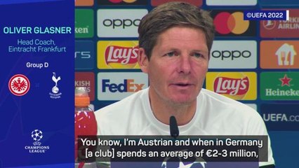 Frankfurt boss has no issue with English clubs' lavish spending