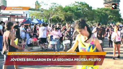 Jóvenes brillaron en la segunda prueba piloto