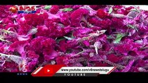 Flowers Price Hike On Eve Of Bathukamma Festival, People Express Sad _ Bathukamma 2022 _ V6 Teenmaar