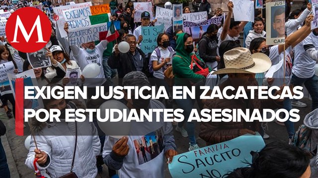 En Zacatecas se registran protestas contra David Monreal por la muerte de tres estudiantes