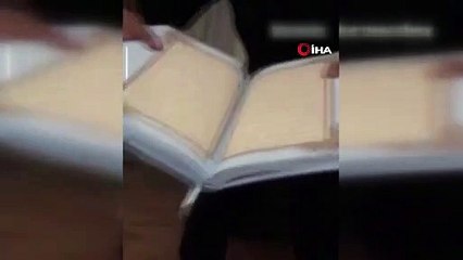 İçki masasında Kur'an-ı Kerim'i yırtıp yaktılar, o anları sosyal medyadan paylaştılar