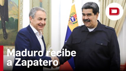Nicolás Maduro recibe al expresidente del Gobierno Rodríguez Zapatero