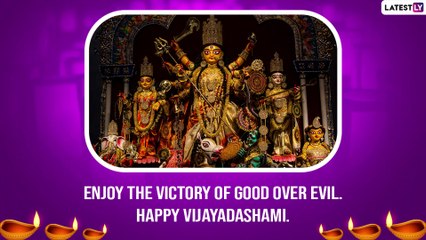 Vijayadashami 2022 Wishes: Share Messages With Your Loved Ones on the Occasion of Durga Visarjan