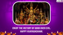 Vijayadashami 2022 Wishes: Share Messages With Your Loved Ones on the Occasion of Durga Visarjan
