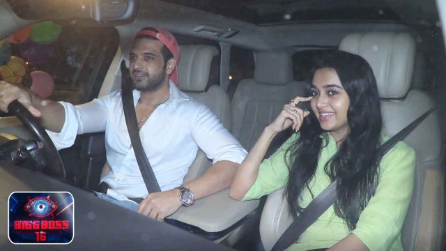 Karan Kundra & Tejasswi Prakash Spotted At Dinner Date In Bandra। FilmiBeat