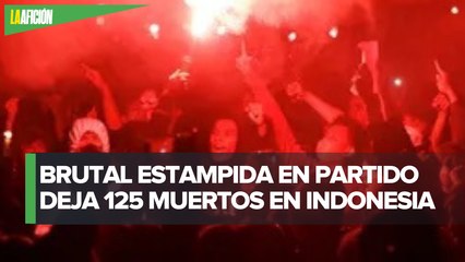 Elevan a 33 la cifra de menores fallecidos tras tragedia en partido de futbol de Indonesia