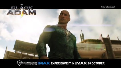 Black Adam | Tv Spot: IMAX