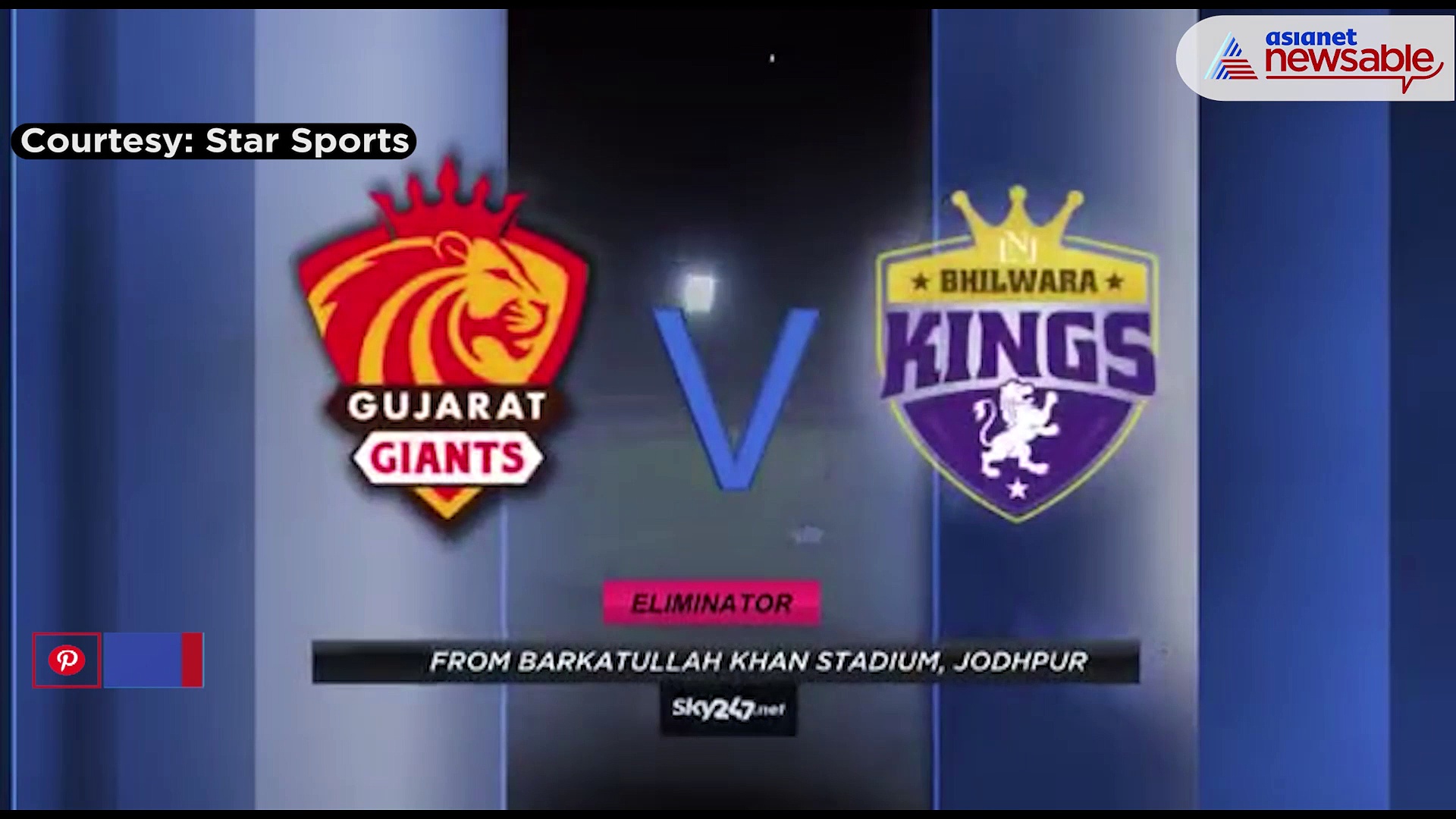 LLC 2022: Bhilwara Kings conquers Gujarat Giants, seals final berth against India Capitals