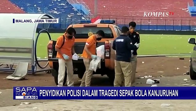Usut Tuntas Tragedi Sepak Bola Kanjuruhan, Polri Gelar Olah TKP di Stadion Kanjuruhan Malang