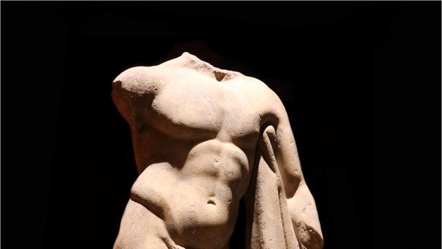 Ruins of 2000-year-old statue of a Roman god unearthed in Ancient Greek city