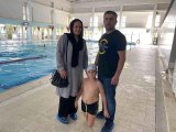 8 yaşındaki ampute milli yüzücü Ömer'in hedef dünya şampiyonu olmak