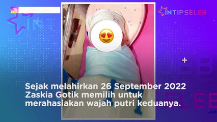 Perdana! Zaskia Gotik Pamer Wajah dan Nama Putri Kedua