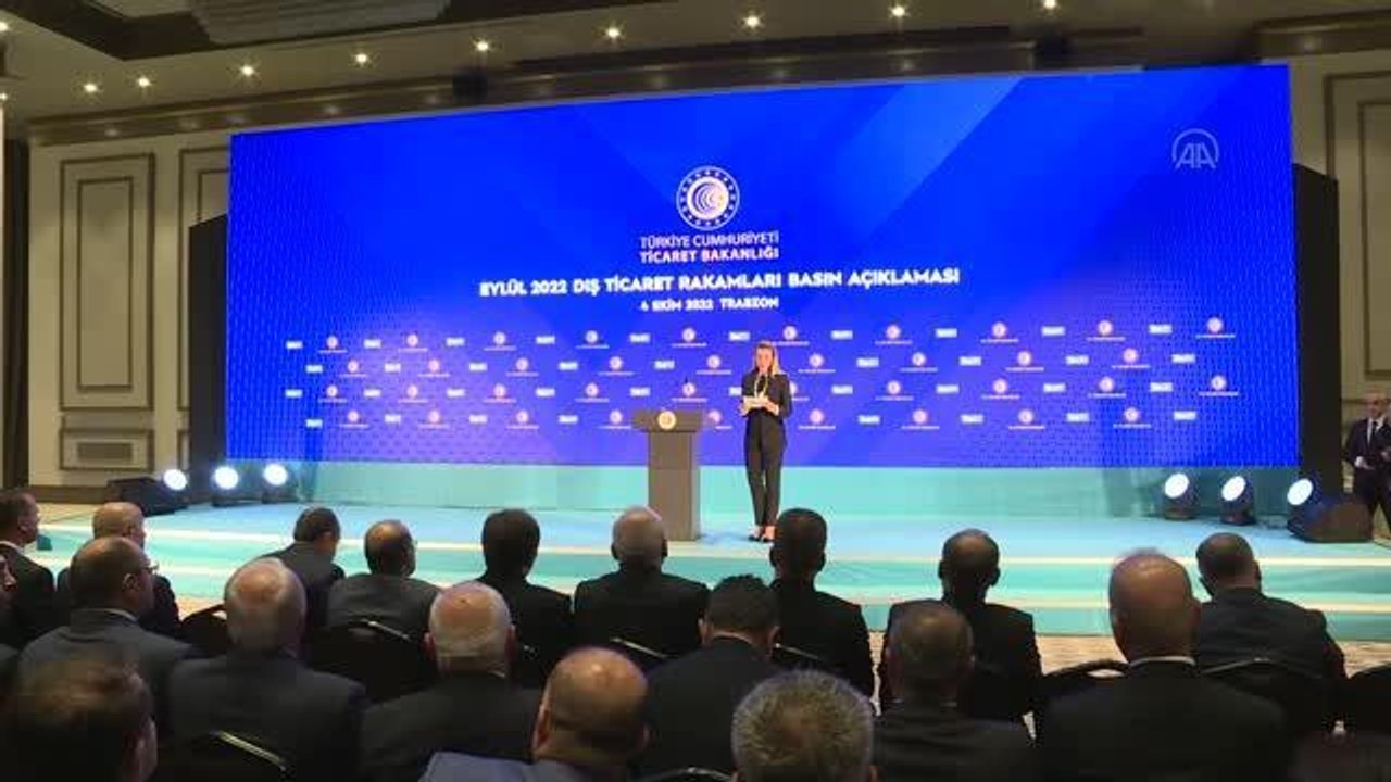 Bakan Muş: "Eylül ayında ihracatımız, geçtiğimiz yılın aynı ayına göre yüzde 9,2 artışla 22,6 milyar dolar olmuştur"