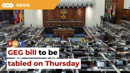 Generational End Game bill to be tabled in the Dewan Rakyat on Thursday, says Khairy