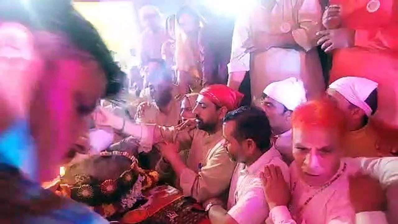 Ramesh Matiala do Mangal Aarti of Shree Shayam ji