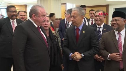 TBMM Başkanı Şentop'dan Malezya'da üst düzey temaslar